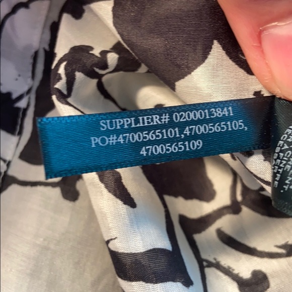 Lauren Ralph Lauren Long Sleeve Blouse Large - Picture 8 of 8